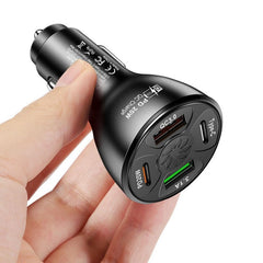 PD 20W Φορτιστής Αναπτήρα Αυτοκινήτου USB με 4 Θύρες