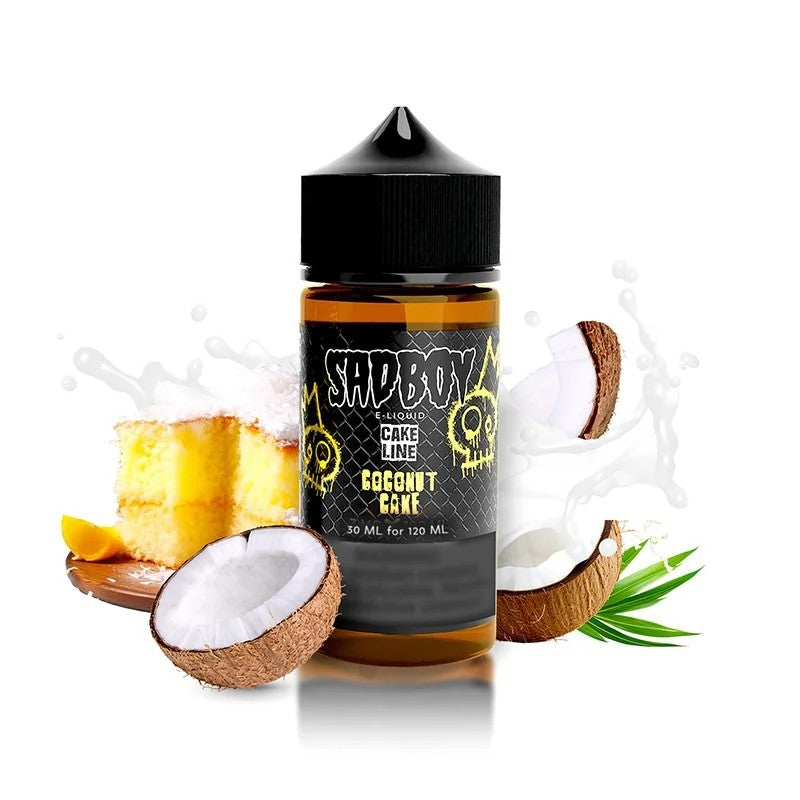 Sadboy Cake Line - Coconut Cake - Flavor Shot 30/120ml