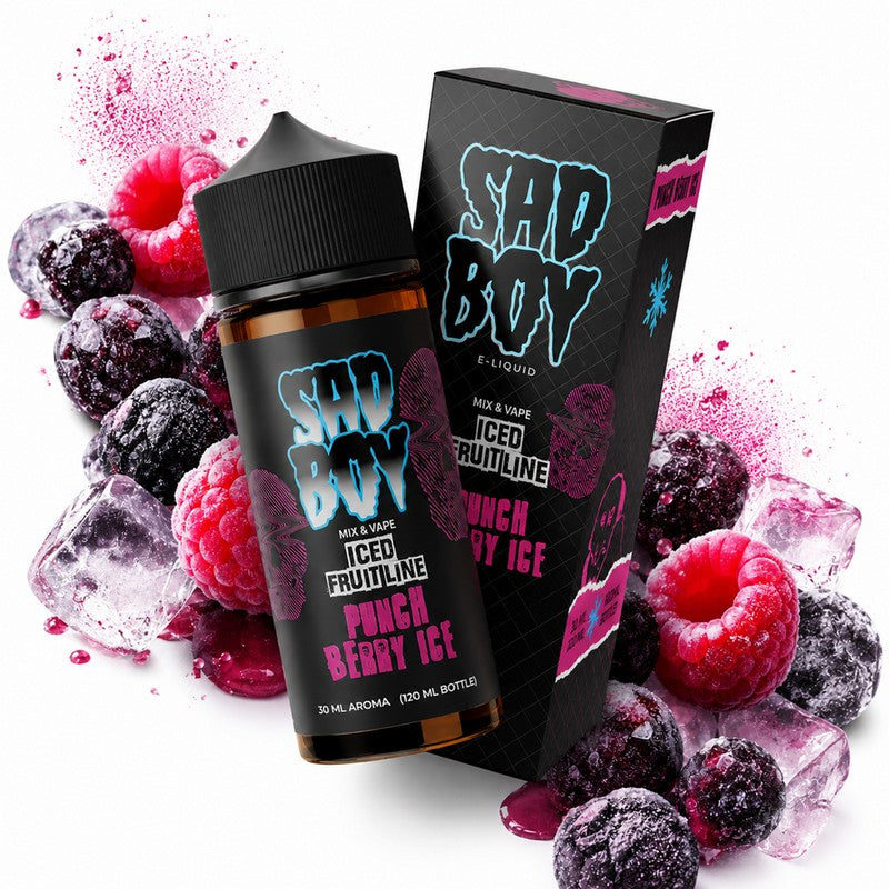Sadboy Iced Fruit Line - Punch Berry Ice - Flavor Shot 30/120ml