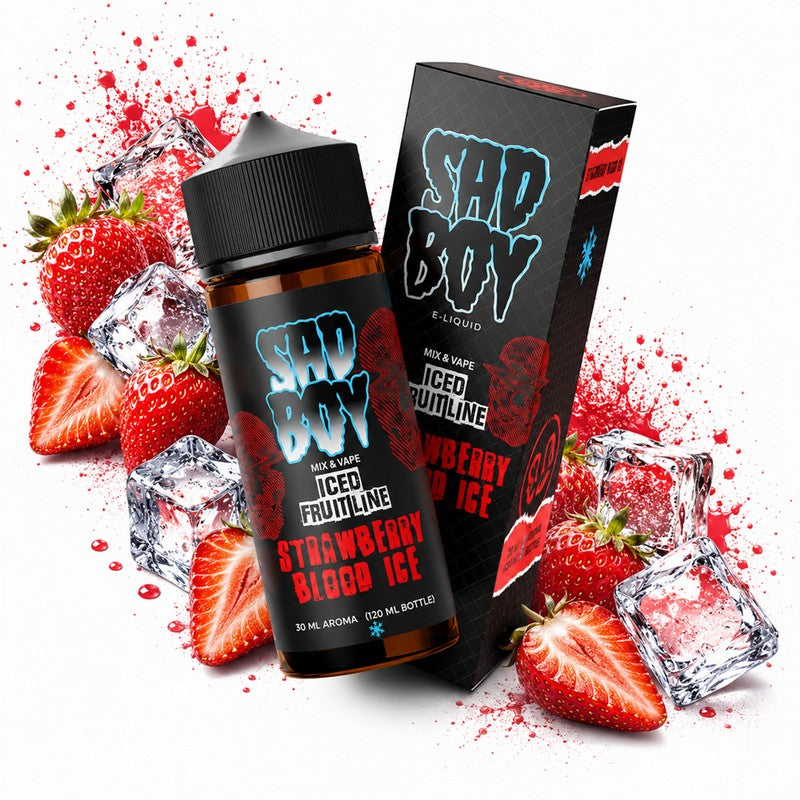 Sadboy Iced Fruit Line - Strawberry Blood Ice - Flavor Shot 30/120ml