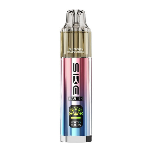 SKE Crystal Bar 15K Puffs 2ml+10ml Disposable Kit 20mg - Blueberry Raspberries