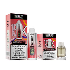 SKE Crystal Bar 15K Puffs 2ml+10ml Disposable Kit 20mg - Watermelon Ice