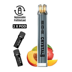 SKE Crystal Plus Combo 2x2ml 20mg - Peach Mango