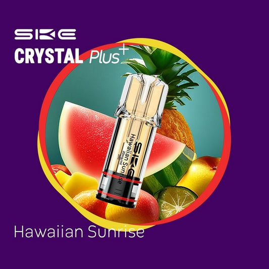 SKE Crystal Plus Προγεμισμένη Κάψουλα 2ml 20mg - Hawaiian Sunrise - 1 Τεμάχιο