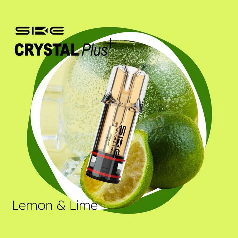 SKE Crystal Plus Προγεμισμένη Κάψουλα 2ml 20mg - Lemon Lime - 1 Τεμάχιο