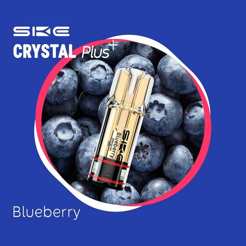 SKE Crystal Plus Προγεμισμένη Κάψουλα 2ml 20mg - Blueberry - 1 Τεμάχιο