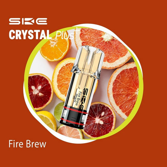 SKE Crystal Plus Προγεμισμένη Κάψουλα 2ml 20mg - Fire Brew - 1 Τεμάχιο