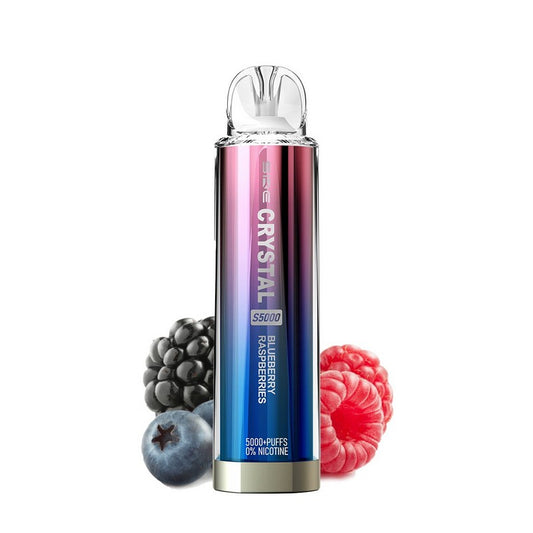 SKE - Crystal S5000 13ml Disposable Kit 0mg - Blueberry Raspberries