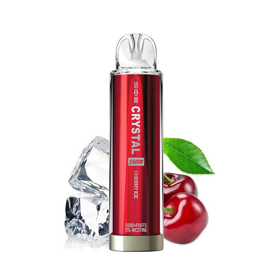 SKE - Crystal S5000 13ml Disposable Kit 0mg - Cherry Ice
