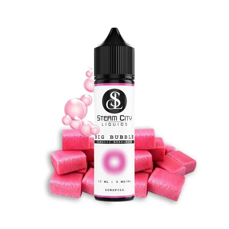 Steam City - Big Bubble - Flavor Shot 12/60ml