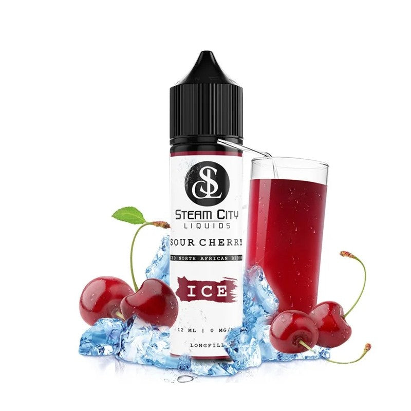 Steam City - Sour Cherry - Flavor Shot 12/60ml