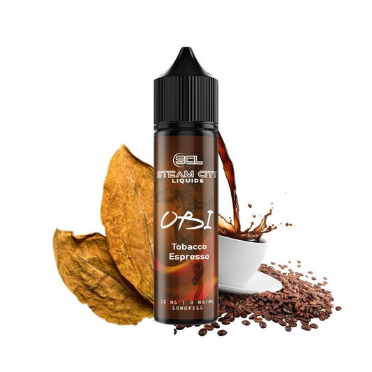 Steam City Obi - Tobacco Espresso - Flavor Shot 12/60ml