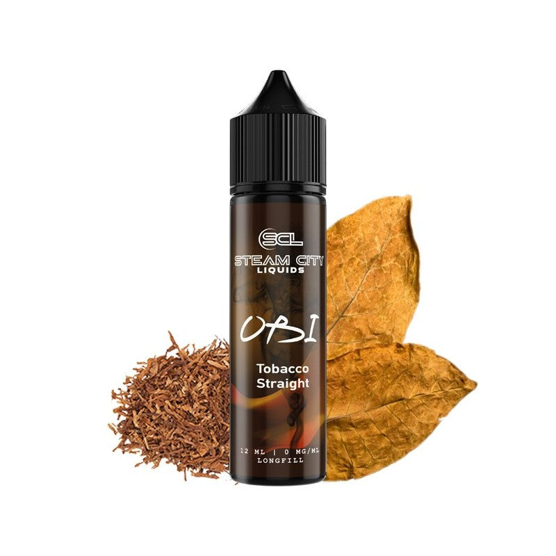 Steam City Obi - Tobacco Straight - Flavor Shot 12/60ml