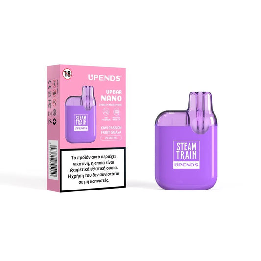 Steam Train 600 2ml Disposable Kit 20mg - Kiwi Passion Fruit Guava