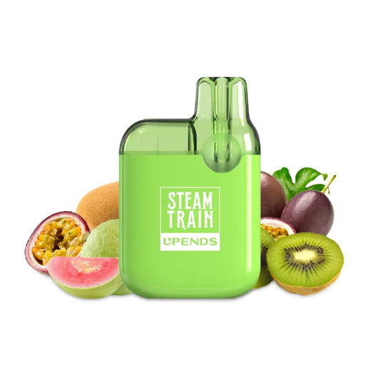 Steam Train 600 2ml Disposable Kit 20mg - Kiwi Passion Fruit Guava