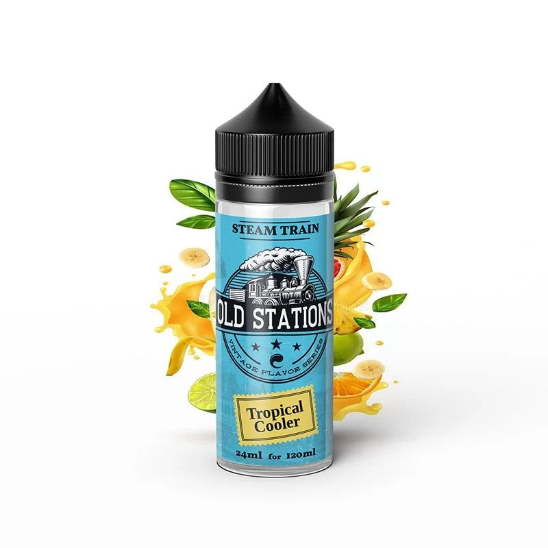 Steam Train Old Stations - Tropical Cooler - Flavor Shot 24/120ml