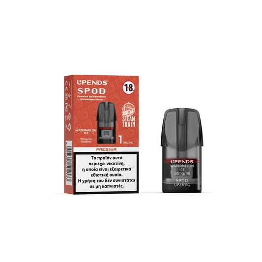 Steam Train Προγεμισμένη Κάψουλα 2ml 20mg - Watermelon Ice - 1 Τεμάχιο