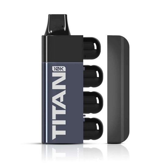 Titan 10k 8x2ml 10000 Puffs Disposable Kit 20mg - Banana Ice