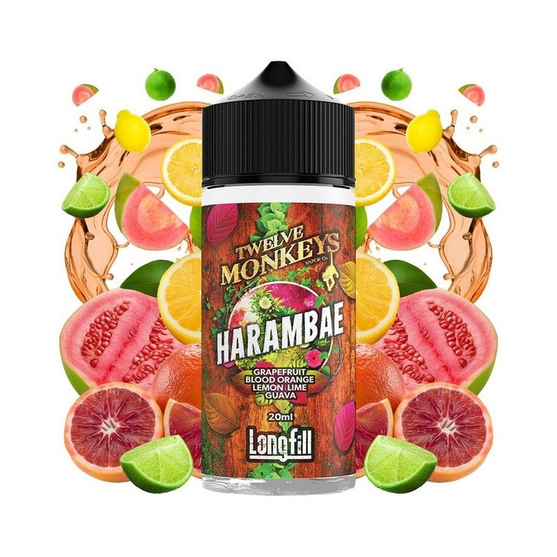 Twelve Monkeys Classic - Harambae - Flavor Shot 20/120ml