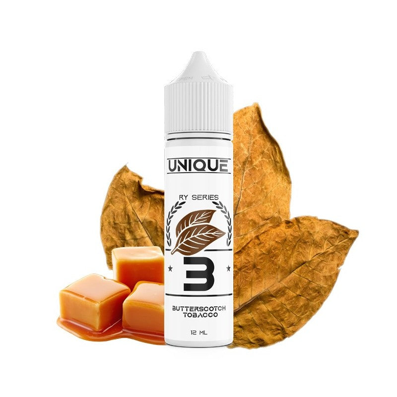 Unique RY Series - No3 Butterscotch Tobacco - Flavor Shot 12/60ml
