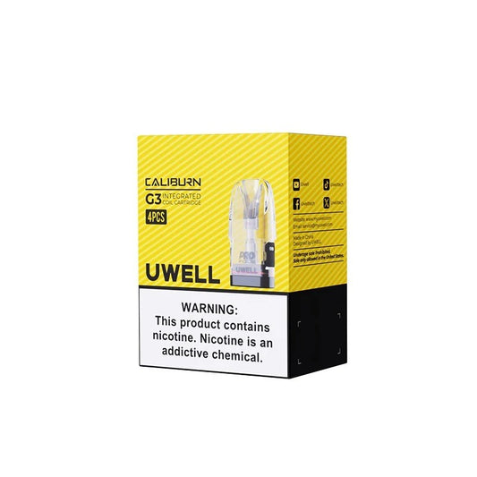 Uwell Caliburn G3 Ανταλλακτικό Pod 3ml 0.4ohm Mesh - 1 Τεμάχιο