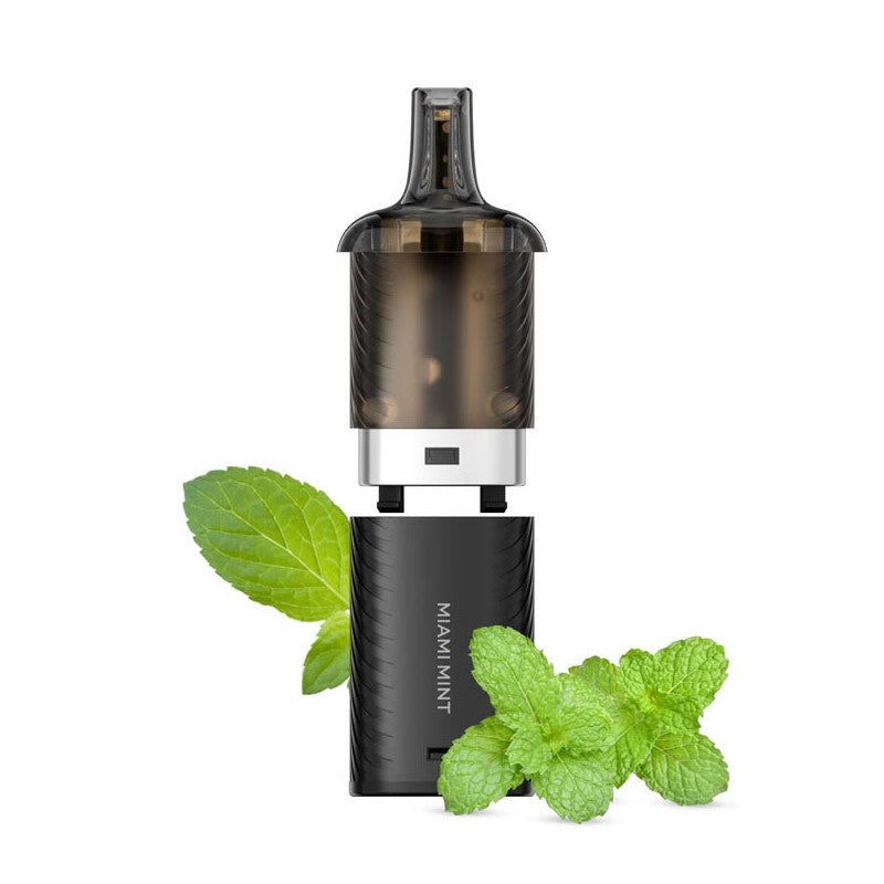 Vozol Vista Plug 2ml+10ml 10000 Puffs Prefilled Pod 20mg - Miami Mint