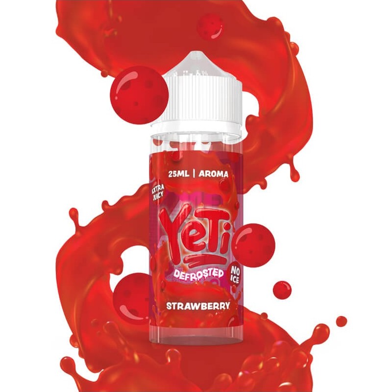 Yeti Defrosted - Strawberry - Flavor Shot 25/120ml