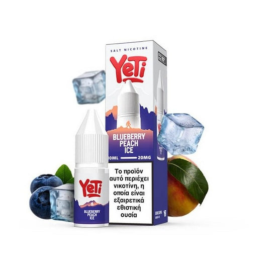 Yeti Summit - Blueberry Peach Ice 10ml - 20mg