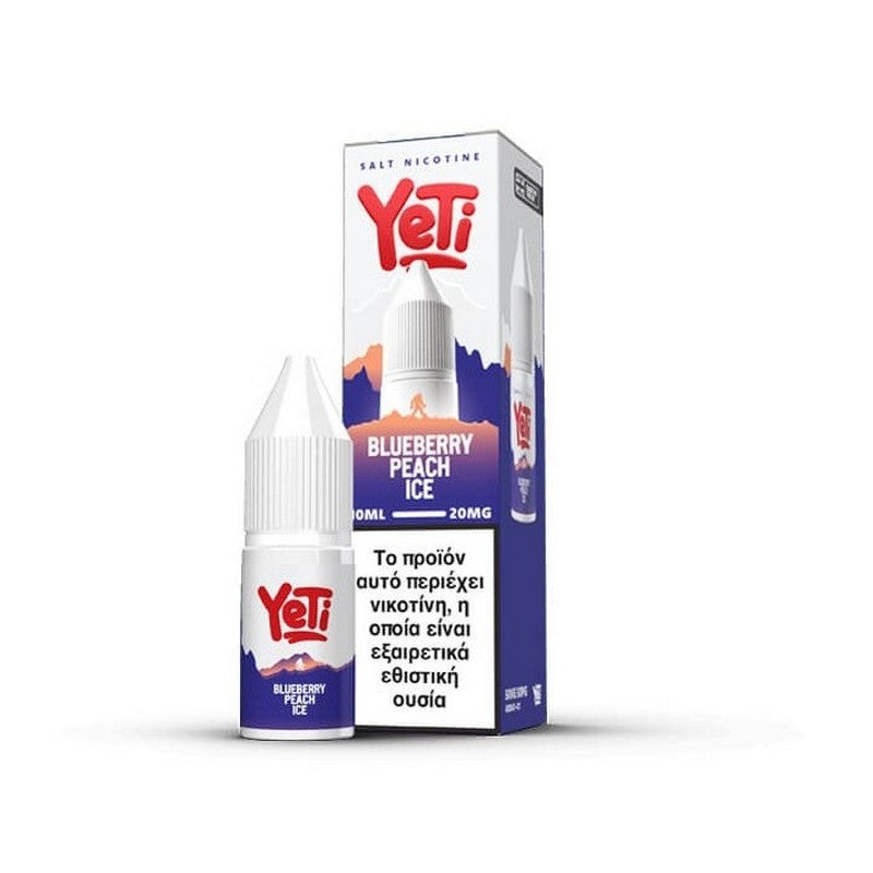 Yeti Summit - Blueberry Peach Ice 10ml - 20mg