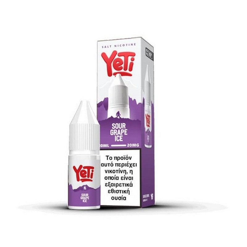 Yeti Summit - Sour Grape Ice 10ml - 20mg