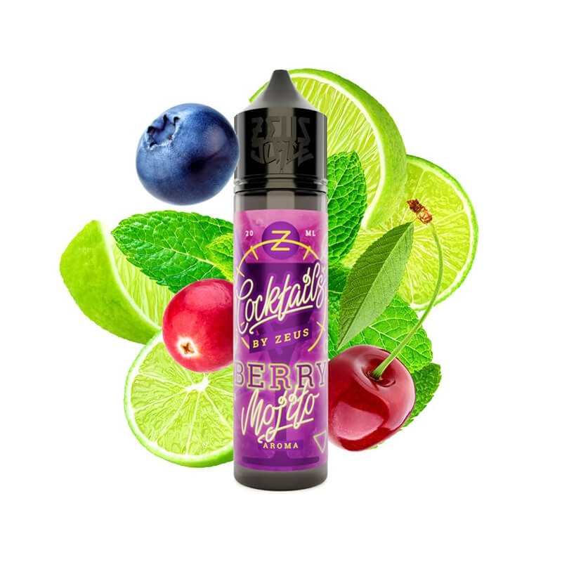 Zeus Juice Cocktails - Berry Mojito - Flavor Shot 20/60ml