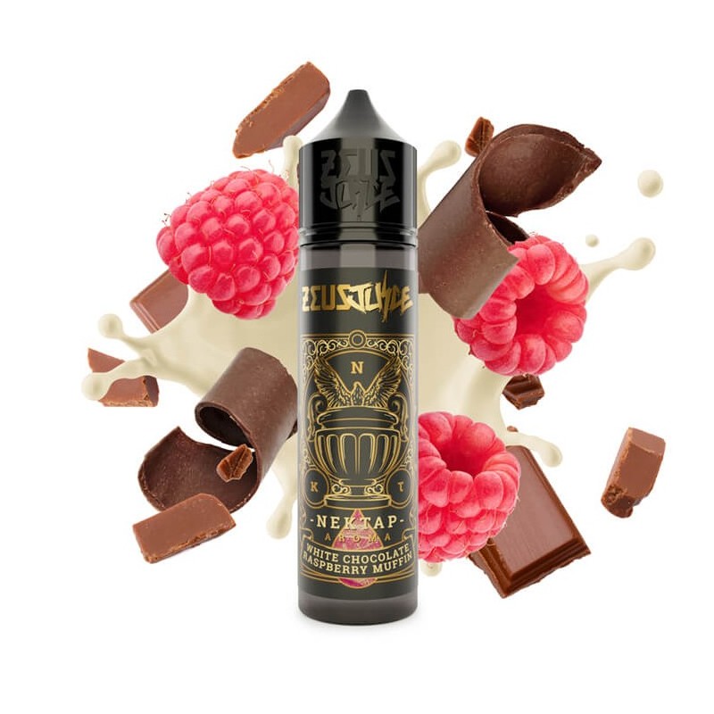 Zeus Juice ΝΕΚΤΑΡ - White Chocolate Raspberry Muffin - Flavor Shot 20/60ml