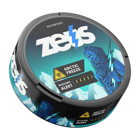 Zeus Nicopods Nicotine Pouches - Arctic Freeze Blizzard Alert 20mg - 20τμχ