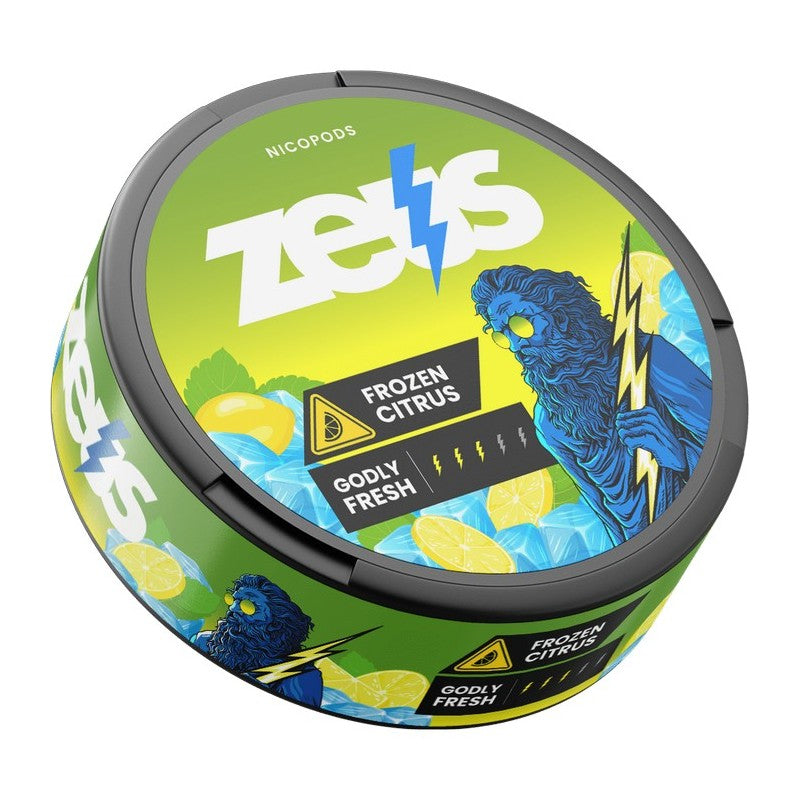Zeus Nicopods Nicotine Pouches - Frozen Citrus Goldy Fresh 20mg - 20τμχ