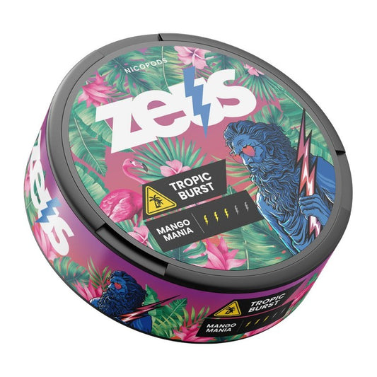 Zeus Nicopods Nicotine Pouches - Tropic Burst Mango Mania 20mg - 20τμχ