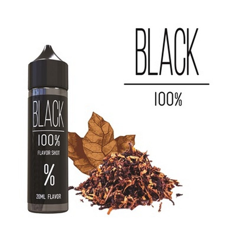 Black - 100% - Flavor Shot 20/60ml