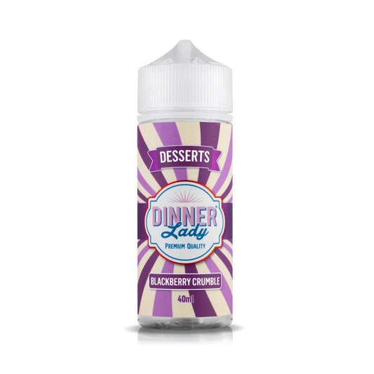 Dinner Lady Desserts Range - Blackberry Crumble - Flavor Shot 40/120ml