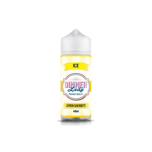 Dinner Lady Ice Range - Lemon Sherbets 40/120ml