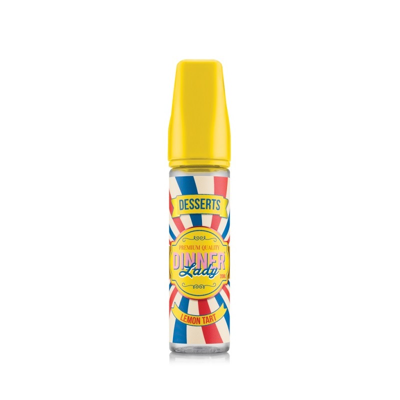 Dinner Lady Desserts Range - Lemon Tart - Flavor Shot 15/60ml