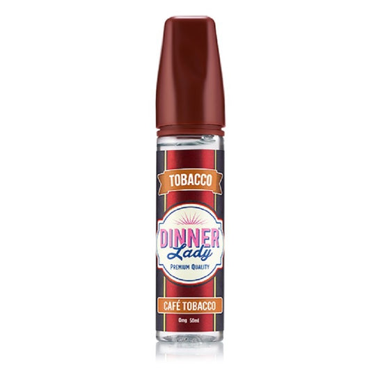 Dinner Lady Tobacco Range - Cafe Tobacco - Flavor Shot 20/60ml