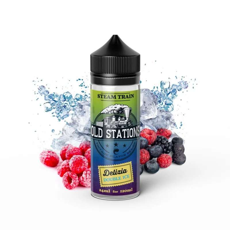 Steam Train Old Stations - Delizia Double Ice - Flavor Shot 24/120ml