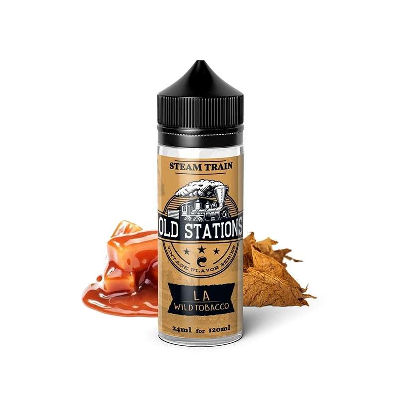 Steam Train Old Stations - LA Wild Tobacco - Flavor Shot 24/120ml